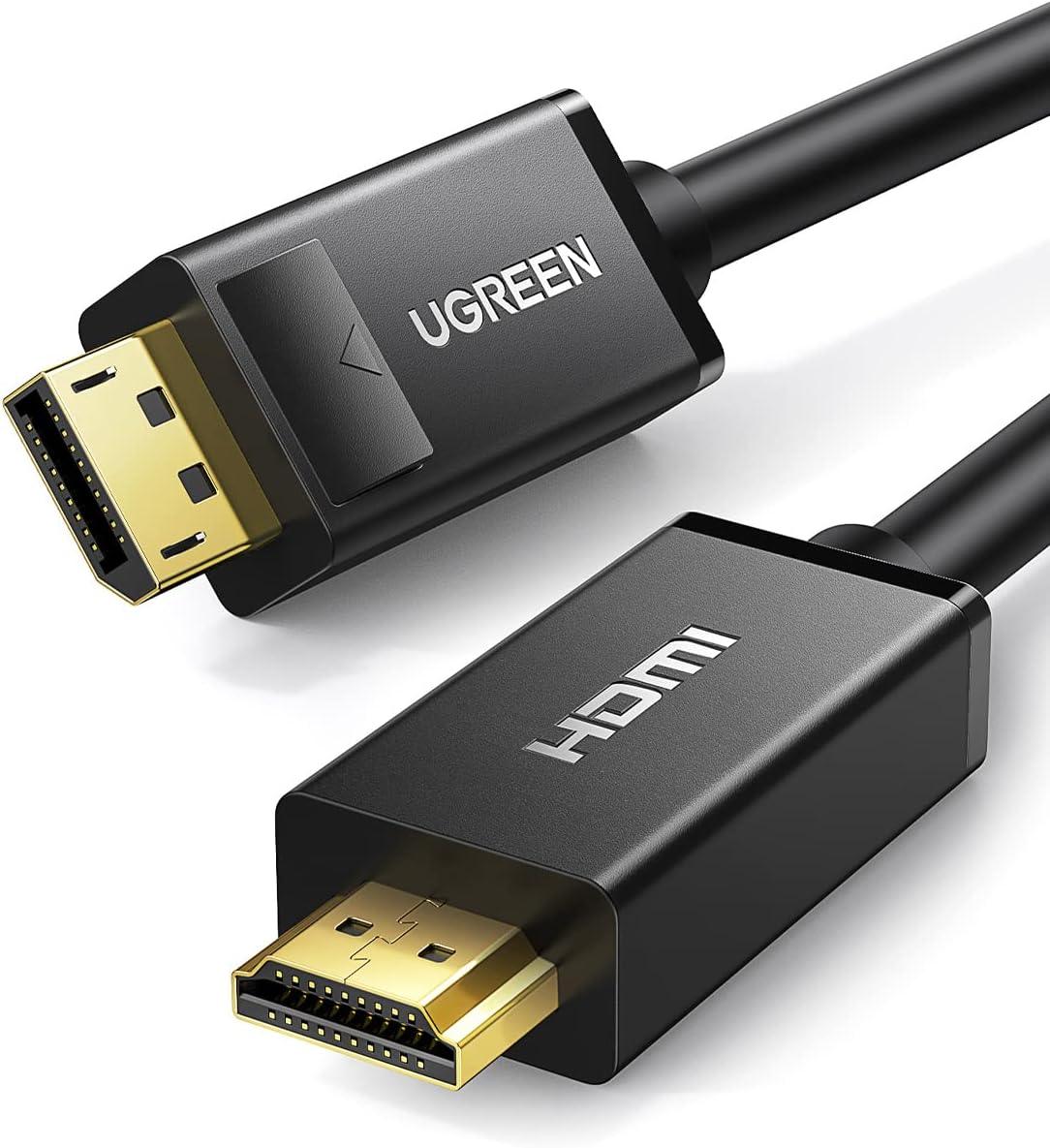 UGREEN DisplayPort Male to HDMI Male Cable - Miles Telecom Trading LLC UGREEN DisplayPort Male to HDMI Male Cable - Miles Telecom Trading LLC